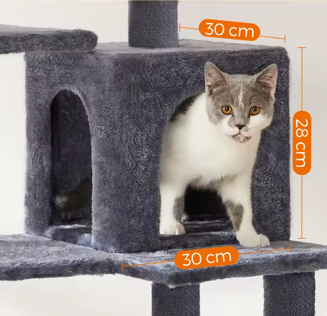Arbre à chat XXL - 143 cm
