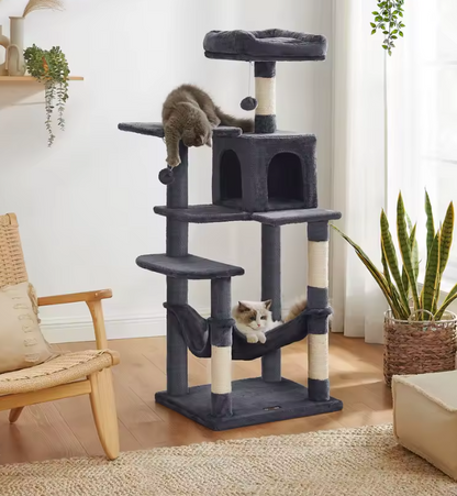 Arbre à chat XXL - 143 cm